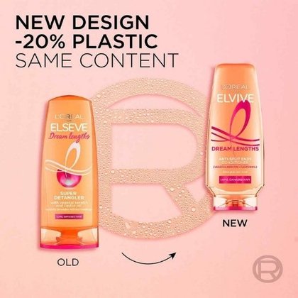 Elvive Dream Lengths Anti Split Ends Conditioner New Product Package