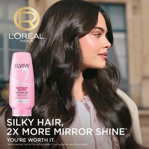 Elvive Glycolic Gloss Shine Sealing Conditioner Main Claim