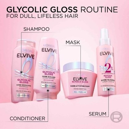 Lvive Glycolic Gloss Shine Sealing Mask Range