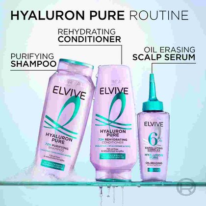 20251005 Oap Elvive Hyaluron Pure Shampoo Routine ATF07 Na Dmi Ecomm Img 2000x2000