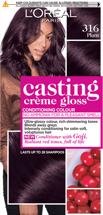 Casting Creme Gloss Hair Colour Semi Permanent Hair Colour 400 Dark Brown L Oreal Paris Buy plum hair color & more. casting creme gloss hair colour semi
