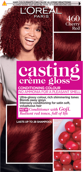 Casting Creme Gloss Hair Colour Semi Permanent Hair Colour 460 Cherry Red |  L'Oréal Paris