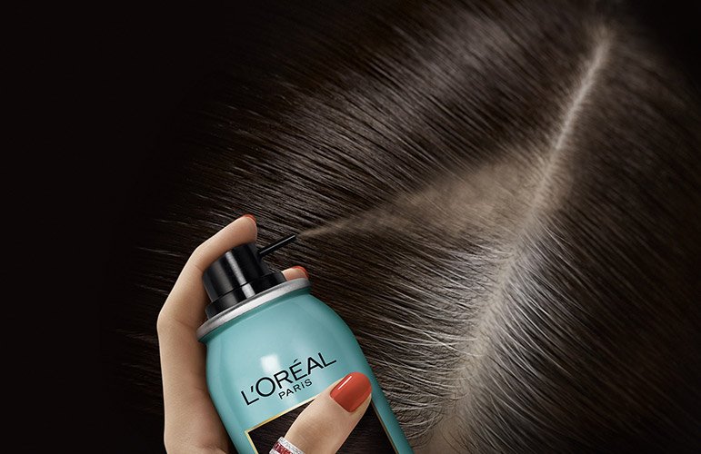 Magic Retouch Spray Hair Colour Root Touch Up 2 Dark Brown L'Oréal Paris