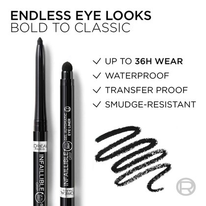 Infaillible Grip Eye Liner Eu Key Benefits