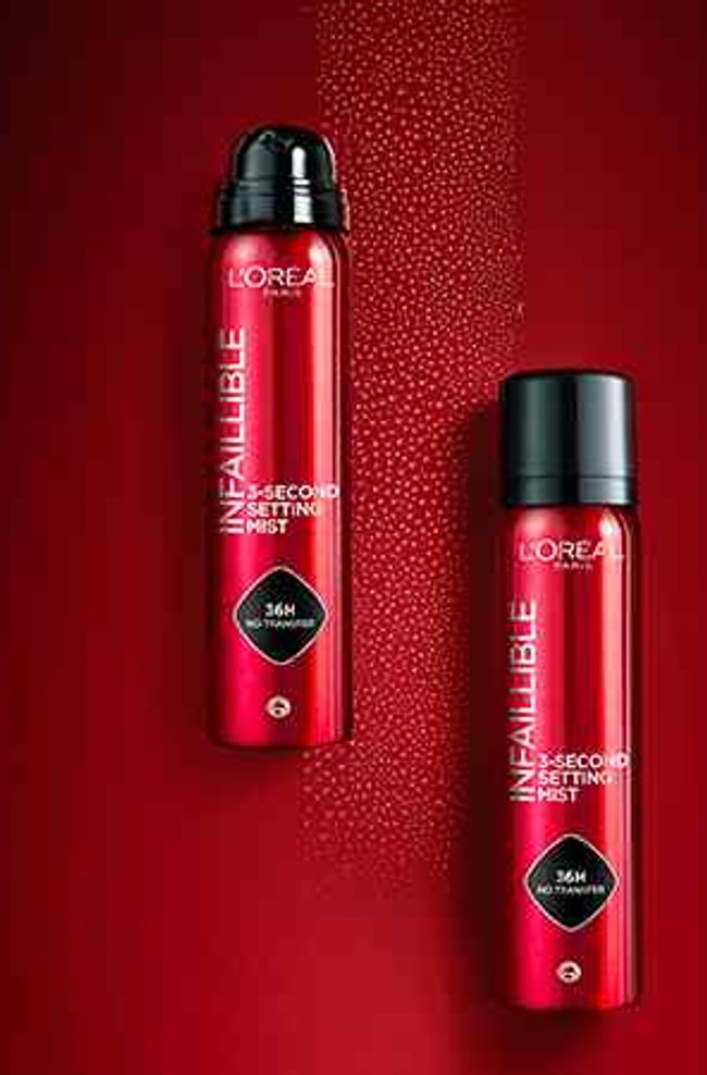 Infaillible 3 Second Setting Mist Premium Image Carousel Mobile
