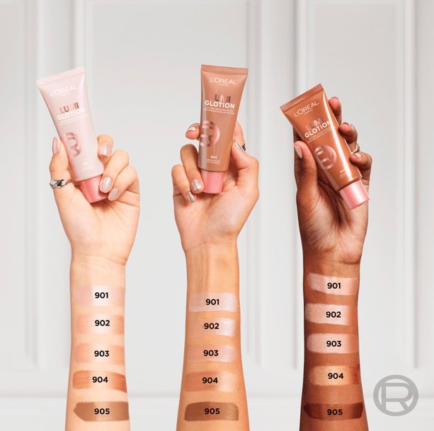 Glotion Swatches