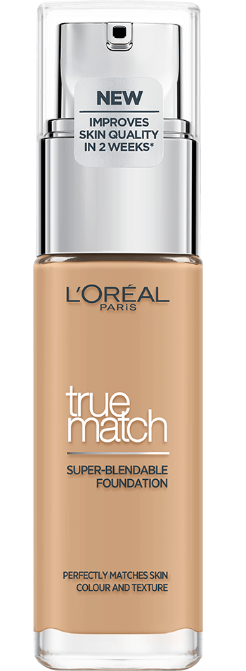 OAP MAKEUP FACE TRUE MATCH SUPER BLENDABLE FOUNDATION 3D 3W PACKSHOT FACING