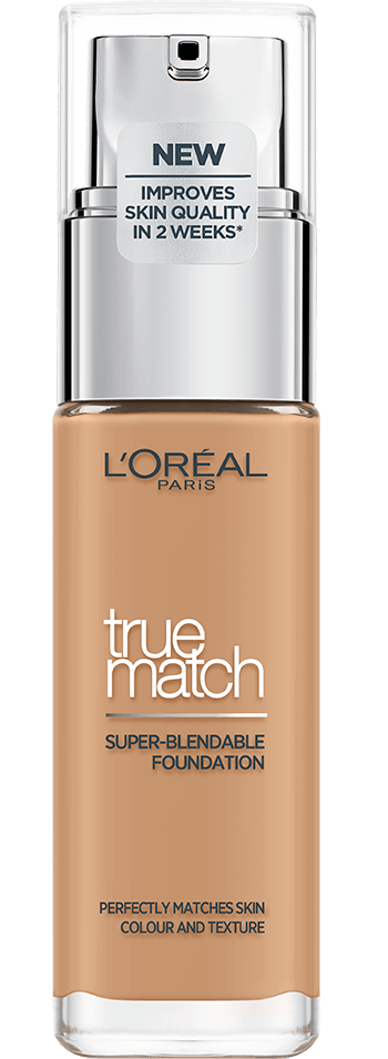 OAP MAKEUP FACE TRUE MATCH SUPER BLENDABLE FOUNDATION 6N PACKSHOT FACING