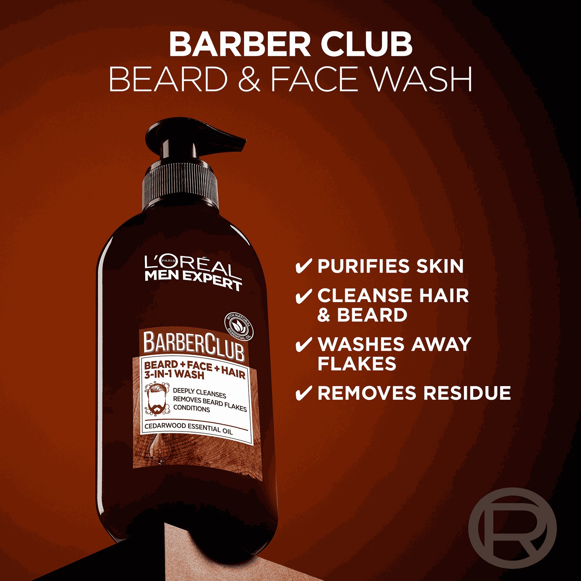 Men Expert Barber Club Beard Face Wash 2
