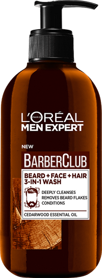 Lotion 3 In 1 Wash Barber Club Packshot