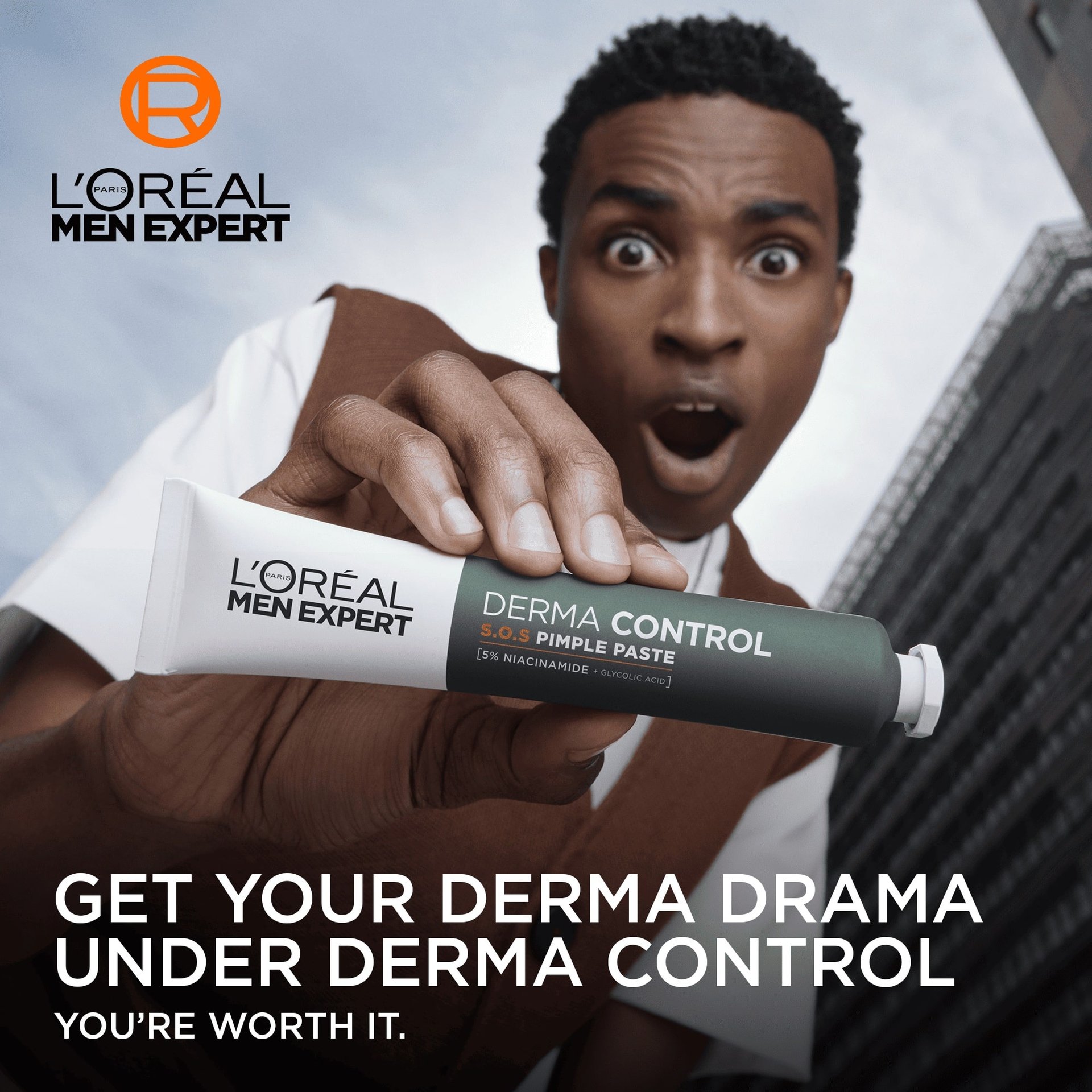 2 Derma Control Pimple Paste Tagline Shot