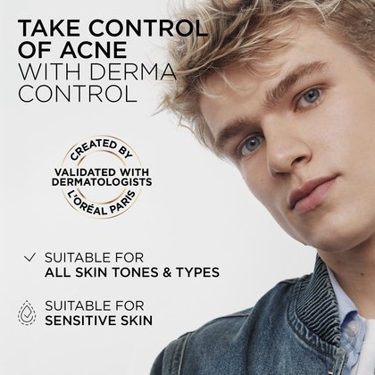 6 Derma Control Cleanser Info Shot