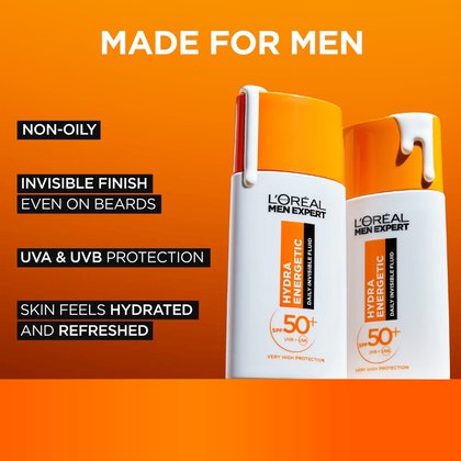 LOreal Men Expert Hydra Energetic Anti UV Fluid