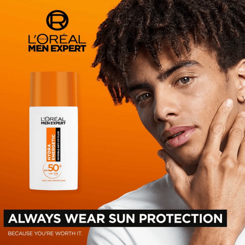 LOreal Men Expert Hydra Energetic AntiUV Fluid SPF50 50ml