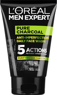 Men Expert Pure Charcoal Wash Packshot Front