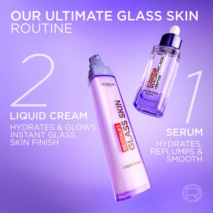 Revitalift Filler Glass Skin Liquid Cream Science