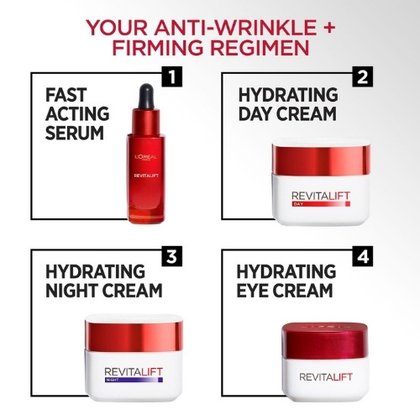 LOreal Revitalift Classic Anti Wrinkle Night Cream 50m Routine 500x500px