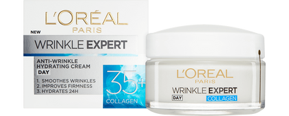 Anti Aging Cream Wrinkle Expert 35 Front Pack And Jar